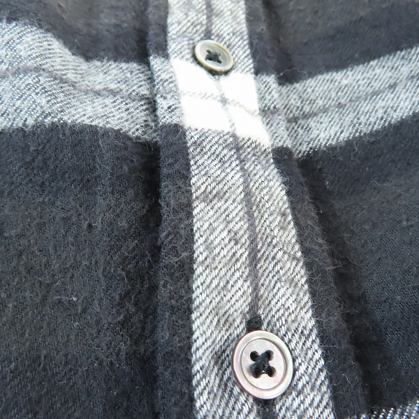 実際に弊社で買取させて頂いたF.C.Real Bristol/レアルブリストル 長袖チェックシャツ ボタンダウン FCRB-170052/Mの画像 5枚目