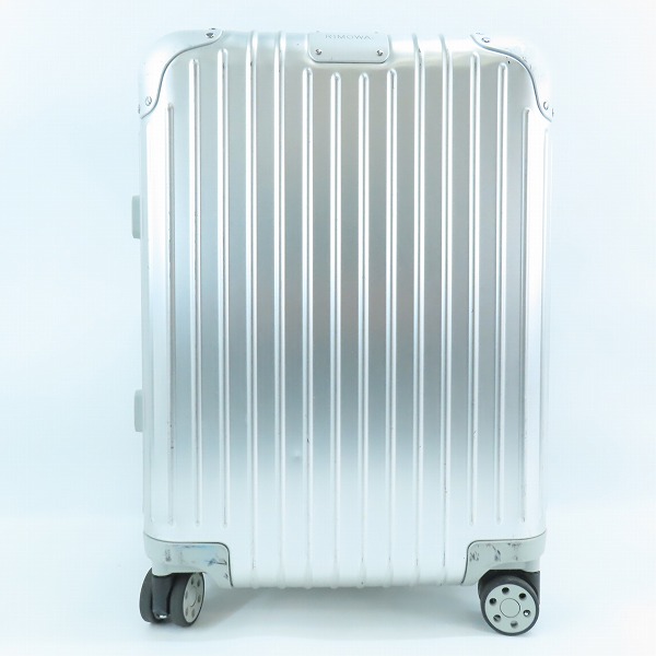実際に弊社で買取させて頂いたRIMOWA/リモワ キャビンツイスト キャリーバッグ/スーツケース シルバー 925.90.04/35L