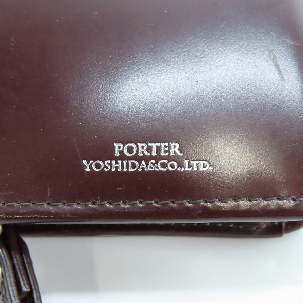 実際に弊社で買取させて頂いたPORTER/ポーター COUNTER/カウンター 二つ折り財布 ウォレット 037-02979の画像 4枚目