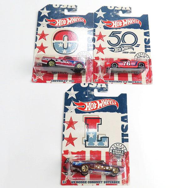 実際に弊社で買取させて頂いた【おまとめ/未開封】Hot Wheels/ホットウィール STARS&STRIPES SERIES CHEVROLET C10,CHEVY NOVA 他の画像 3枚目