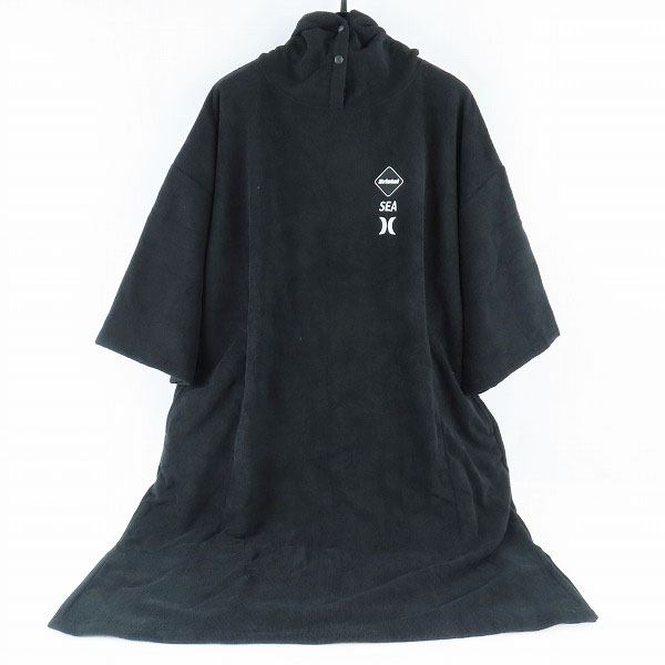 実際に弊社で買取させて頂いたF.C.Real Bristol×WIND AND SEA×Hurley/FCレアルブリストル × ウィンダンシー×ハーレー サウナポンチョ 23FRBMMI01/f