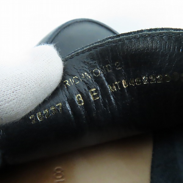 実際に弊社で買取させて頂いたCROCKETT&JONES/クロケット&ジョーンズコインローファー /8Eの画像 5枚目