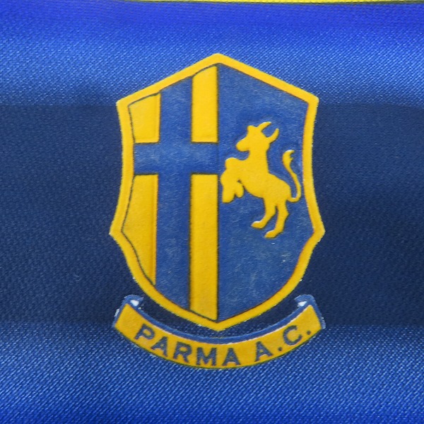 実際に弊社で買取させて頂いたchampion/チャンピオン パルマ・カルチョ1913 半袖ユニフォーム/Mの画像 6枚目