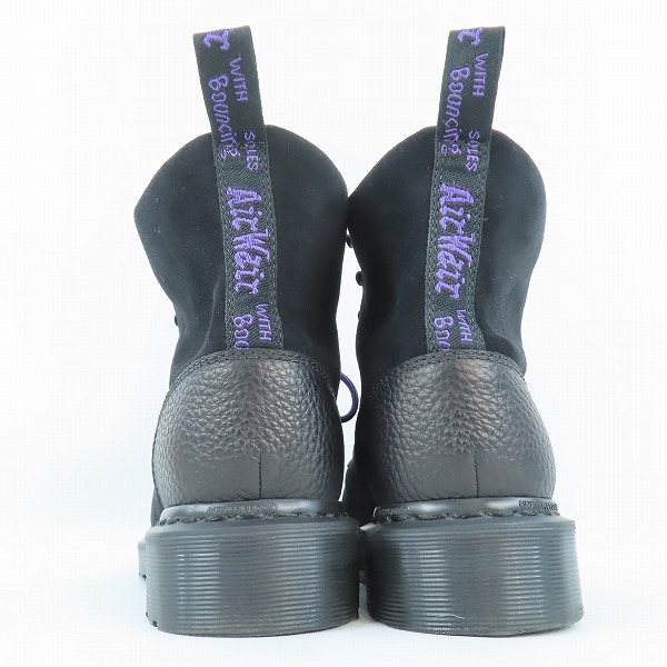 実際に弊社で買取させて頂いたDr.Martens×THE NORTH FACE/ドクターマーチン×ノースフェイス PURPLE LABEL 6 ホール スエード ブーツ UK8の画像 1枚目