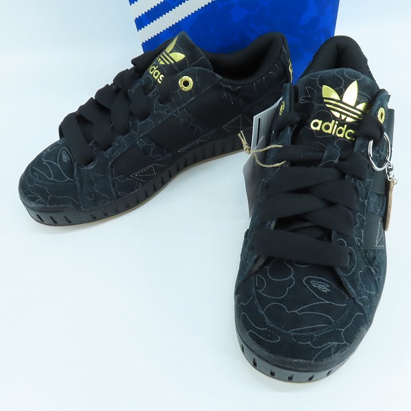 実際に弊社で買取させて頂いた【未使用】 adidas×A BATHING APE/アディダス×アベイシングエイプ LINE CAMO BLACK IE1131/26