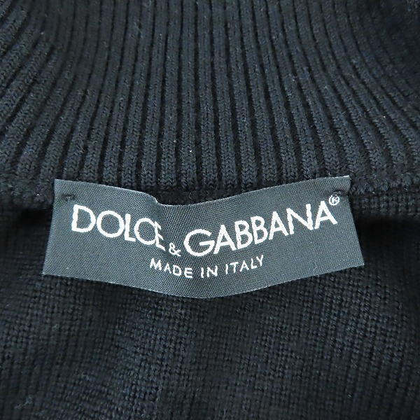 実際に弊社で買取させて頂いたDolce & Gabbana/ドルチェ&ガッバーナ ニット ブルゾン/44の画像 2枚目