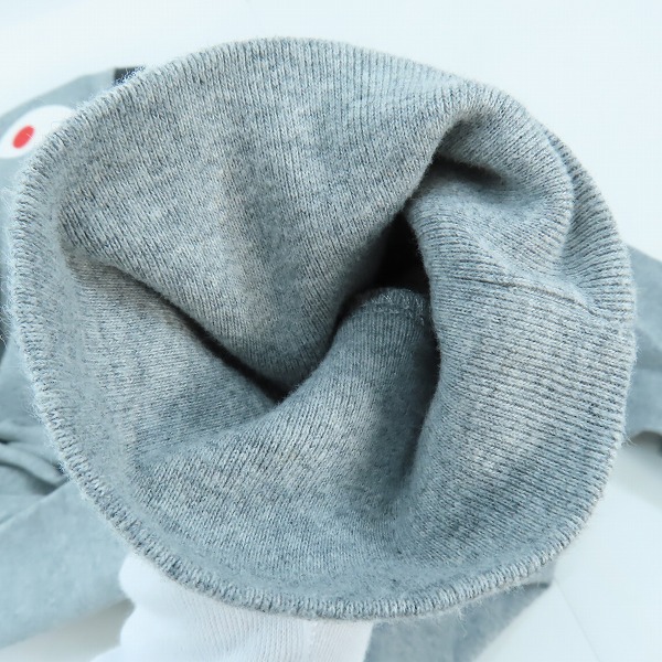 実際に弊社で買取させて頂いたA BATHING APE/アベイシングエイプ 袖シャーク 長袖 Tシャツ  001LTC801006X/Lの画像 6枚目