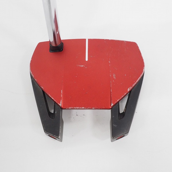 実際に弊社で買取させて頂いたTaylorMade/テーラーメイド SPIDER GT RED/スパイダーGTレッド パター 32.375インチ ヘッドカバー付きの画像 4枚目