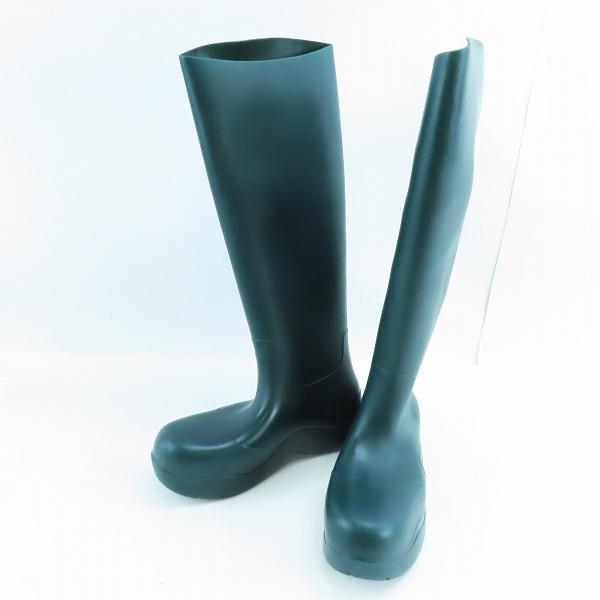 実際に弊社で買取させて頂いたBOTTEGA VENETA/ボッテガヴェネタ パドル ロングブーツ ダークグリーン/42