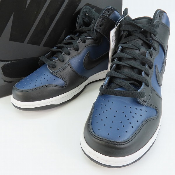 実際に弊社で買取させて頂いた【未使用】NIKE×FRAGMENT DESIGN/ナイキ×フラグメントデザイン DUNK HI/ダンク ハイ ミッドナイトネイビー DJ0383-400/26.5