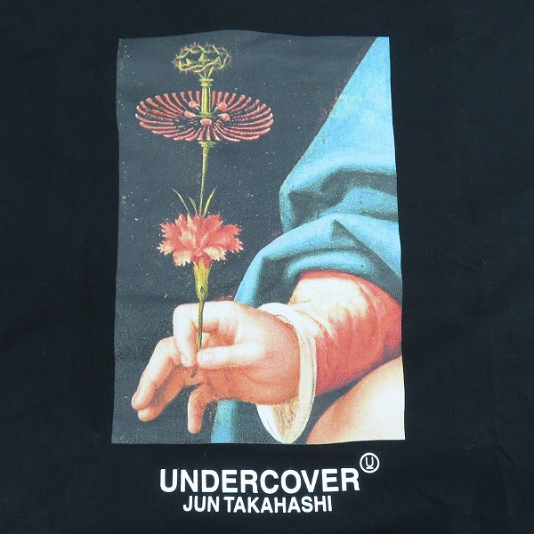 実際に弊社で買取させて頂いたUNDERCOVER/アンダーカバー 24AW TEE Flower/半袖Tシャツ UC2D3803/5の画像 5枚目