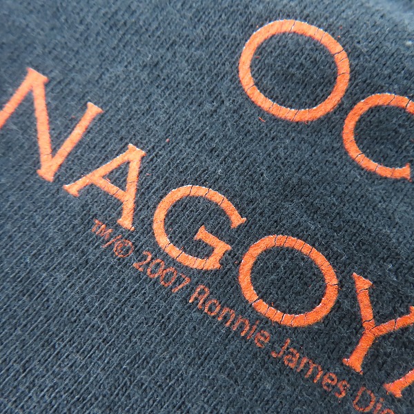 実際に弊社で買取させて頂いたHEAVEN AND HELL/へヴンアンドヘル SHOOTボディ/JAPAN TOUR 2007 バンドTシャツ Lの画像 7枚目