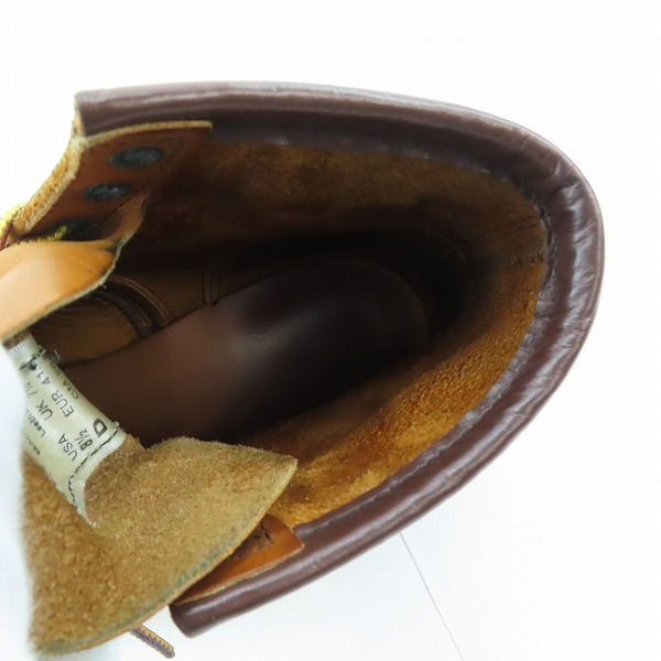 実際に弊社で買取させて頂いたRED WING/レッドウィング アイリッシュセッター 羽根タグ ブーツ 875/8.5Dの画像 4枚目