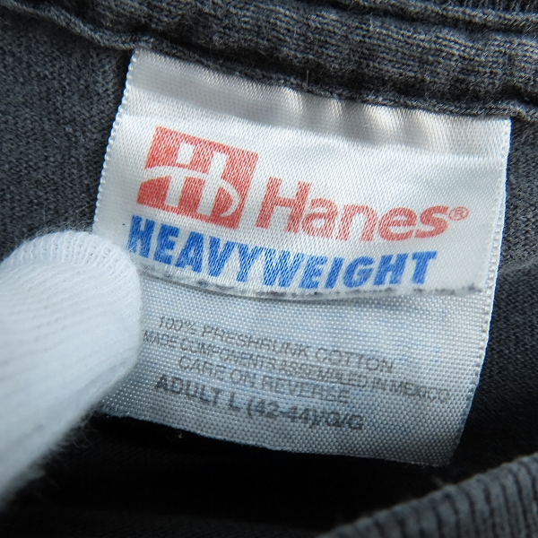 実際に弊社で買取させて頂いたSLIPKNOT/スリップノット 2000 Hanes2枚タグボディ/ヴィンテージ 半袖Tシャツ Lの画像 2枚目