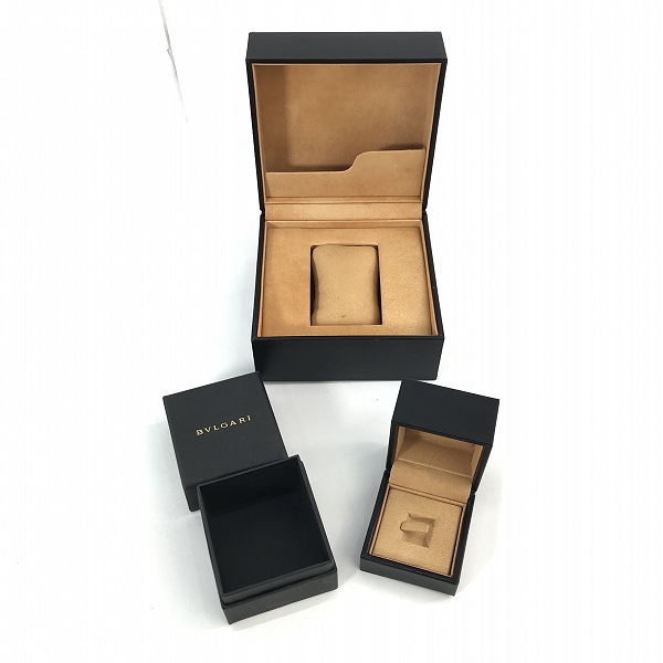 実際に弊社で買取させて頂いた【おまとめ】BVLGARI/ブルガリ ジュエリーケース/空箱/ネックレス用/時計用/リング用 等 の画像 1枚目