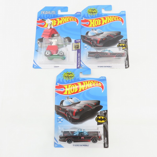 実際に弊社で買取させて頂いた【おまとめ/未開封】Hot Wheels/ホットウィール PEANUTS SNOOPY/SKULL SHAKER/TV SCREEN BATMOBILE 他の画像 1枚目
