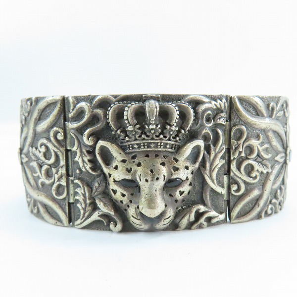 実際に弊社で買取させて頂いたJustin Davis/ジャスティンデイビス パンサー ブレスレット バングルの画像 1枚目