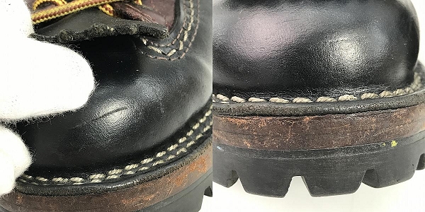 実際に弊社で買取させて頂いたWESCO/ウエスコ Custom Jobmaster/カスタムジョブマスター レースアップブーツ 6Eの画像 7枚目