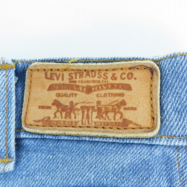 実際に弊社で買取させて頂いたLevi’s/リーバイス オレンジタブ/ヴィンテージ/ビンテージ 刻印23 42 TALON ZIP/Movin'On デニムパンツ の画像 3枚目