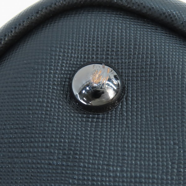 実際に弊社で買取させて頂いたHYDROGEN/ハイドロゲン スカルスタッズ ミニトートバッグ/ブラックの画像 4枚目