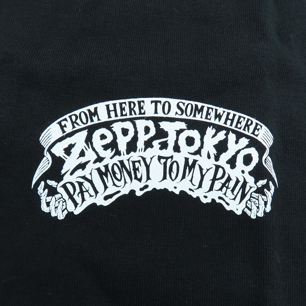 実際に弊社で買取させて頂いたPay money To my Pain/ペイ マネー トゥ マイ ペイン/PTP Zepp Tokyo バンドTシャツ /Lの画像 4枚目