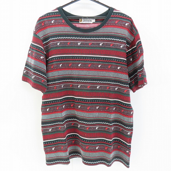 実際に弊社で買取させて頂いたA BATHING APE/アベイシングエイプ 総柄 半袖Tシャツ L