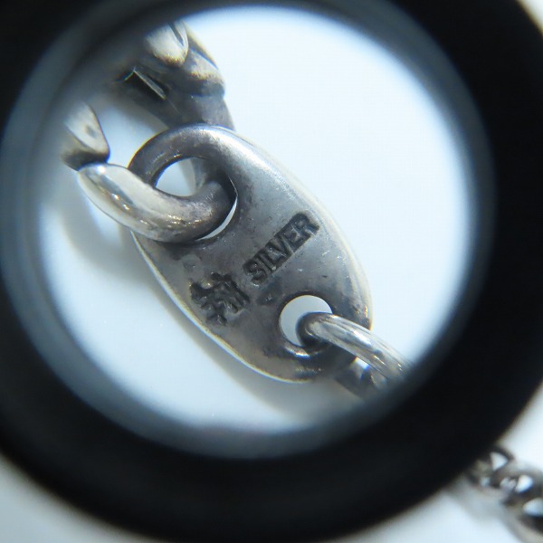 実際に弊社で買取させて頂いたBloody Mary/ブラッディマリー トラスト 信頼 チェーン 50cmの画像 4枚目