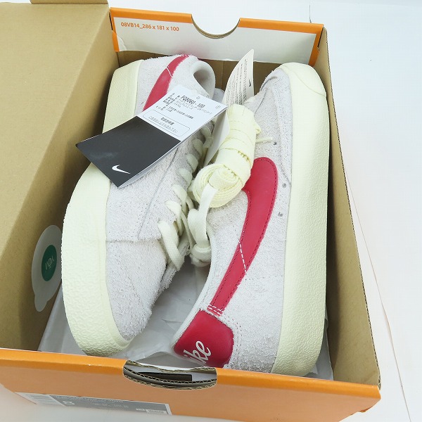 実際に弊社で買取させて頂いた【未使用】NIKE/ナイキ スニーカー ブレーザー LOW '77 ビンテージ FQ8060-100/25の画像 7枚目