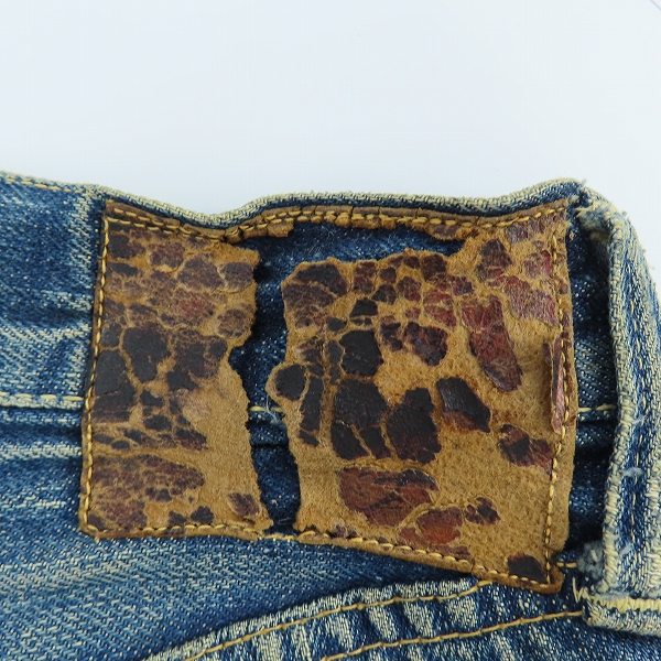 実際に弊社で買取させて頂いたLEVI'S/リーバイス 片面タブ/BIG E/隠しリベット/紙パッチ ヴィンテージ デニムパンツの画像 2枚目