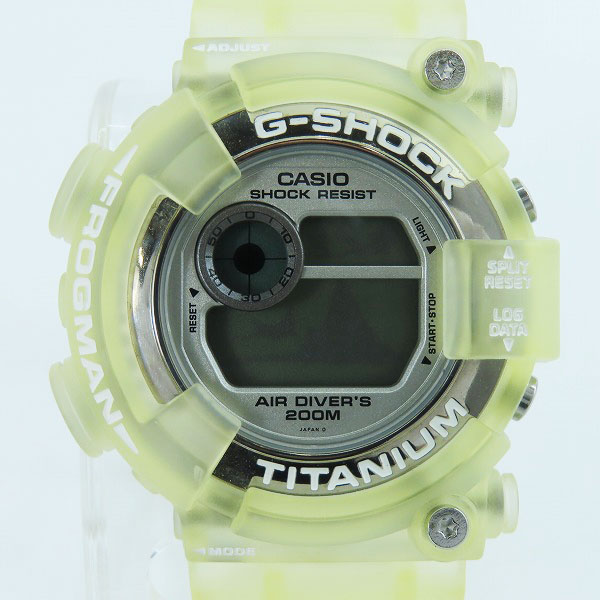 実際に弊社で買取させて頂いたG-SHOCK/Gショック W.C.C.S FROGMAN/フロッグマン ELマンタ腕時計 DW-8201WC-7T【動作未確認】