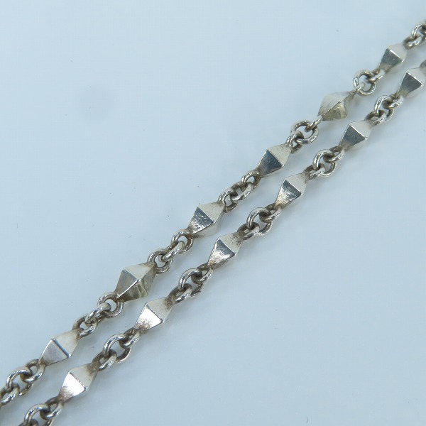 実際に弊社で買取させて頂いたJustin Davis/ジャスティンデイビス PICCADILLY CHAIN ピカデリー チェーン ネックレス/52cmの画像 4枚目