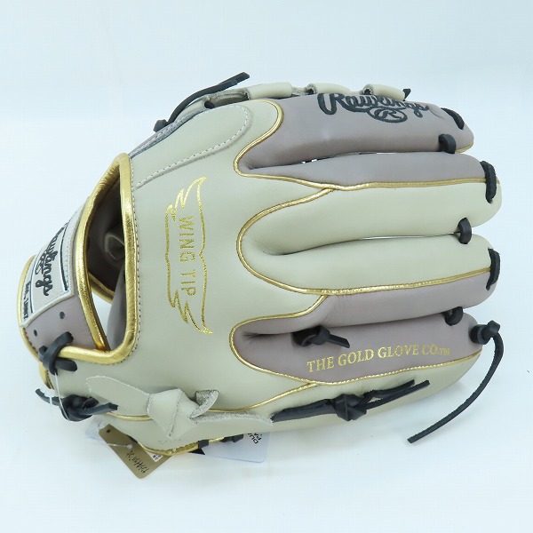 実際に弊社で買取させて頂いたRawlings/ローリングス 軟式グラブ オールラウンド用 ハイパーテック GR4FHTCN55W グローブ/グラブの画像 1枚目