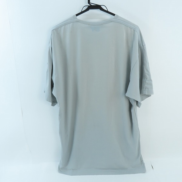 実際に弊社で買取させて頂いたY-3/ワイスリー ヨウジヤマモト×アディダス サイドテープ 半袖Tシャツ Sの画像 1枚目