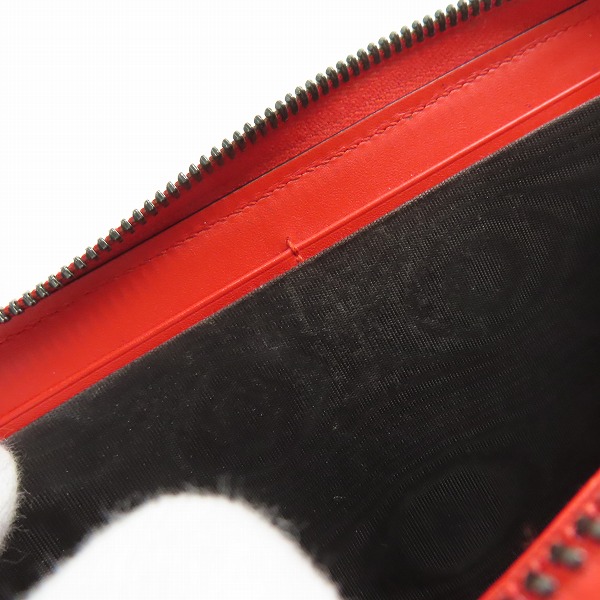 実際に弊社で買取させて頂いたGUCCI/グッチ グッチシマラウンドジップ長財布 307987-525040の画像 7枚目