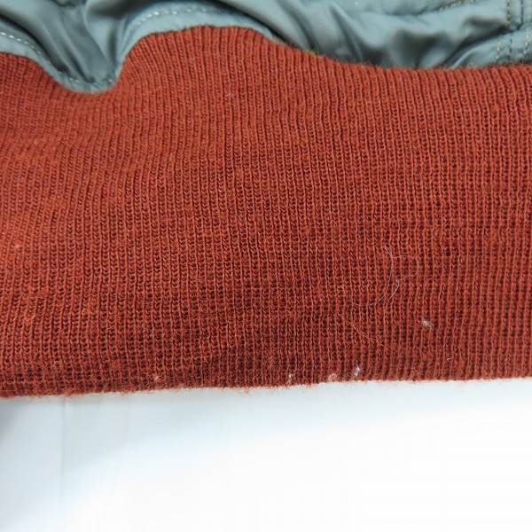 実際に弊社で買取させて頂いた【未使用】EIGHT-G×BUZZ RICKSON'S/エイトジー×バズリクソンズ TYPE MA-1 MOD SLENDER LONG ブライトジャケット BR15280/Lの画像 5枚目