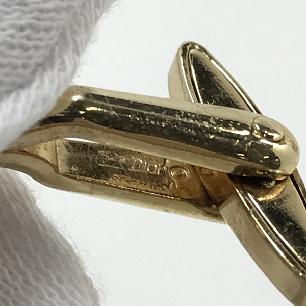 実際に弊社で買取させて頂いたChristian Dior/クリスチャンディオール ネクタイピン/カフスボタン セットの画像 5枚目