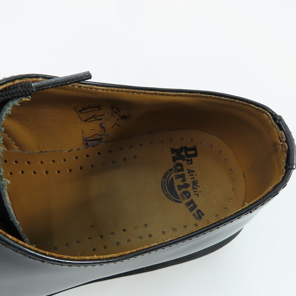実際に弊社で買取させて頂いたDr.Martens/ドクターマーチン 1461 3EYE GIBSON SHOE 3ホールシューズ ブラック 1461/UK7の画像 4枚目