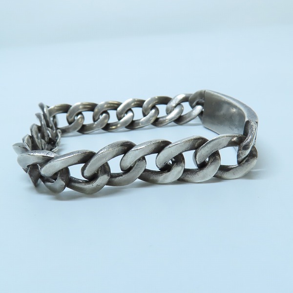 実際に弊社で買取させて頂いたMartin Margiela/マルタンマルジェラ IDブレスレット シルバー SI8UY0004の画像 4枚目