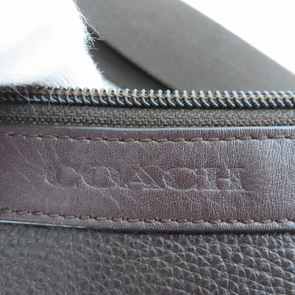 実際に弊社で買取させて頂いたCOACH/コーチ レザーショルダーバッグ の画像 5枚目