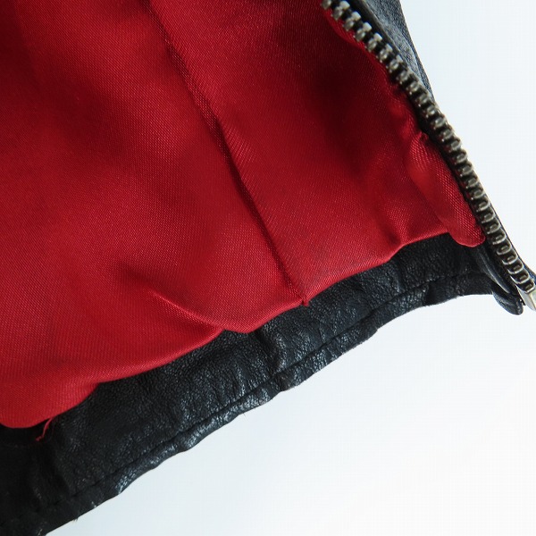 実際に弊社で買取させて頂いたNOID./ノーアイディー 牛革 レザージャケット 804203-324 1の画像 8枚目