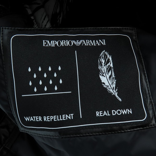 実際に弊社で買取させて頂いた【JPタグ】EMPORIO ARMANI/エンポリオアルマーニ ジャケット 撥水 キルティング/6G1B99 1NPYZ/46の画像 3枚目