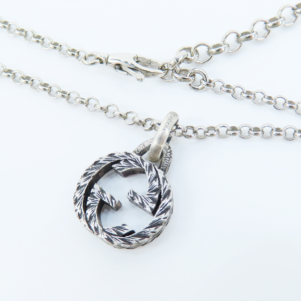 実際に弊社で買取させて頂いたGUCCI/グッチ インターロッキングG ネックレス/ペンダント