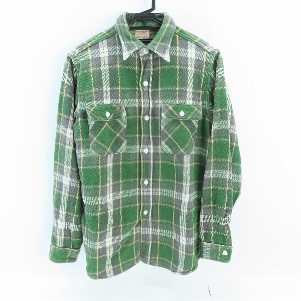 実際に弊社で買取させて頂いたDUBBLE WORKS/ダブルワークス フランネルシャツ 38