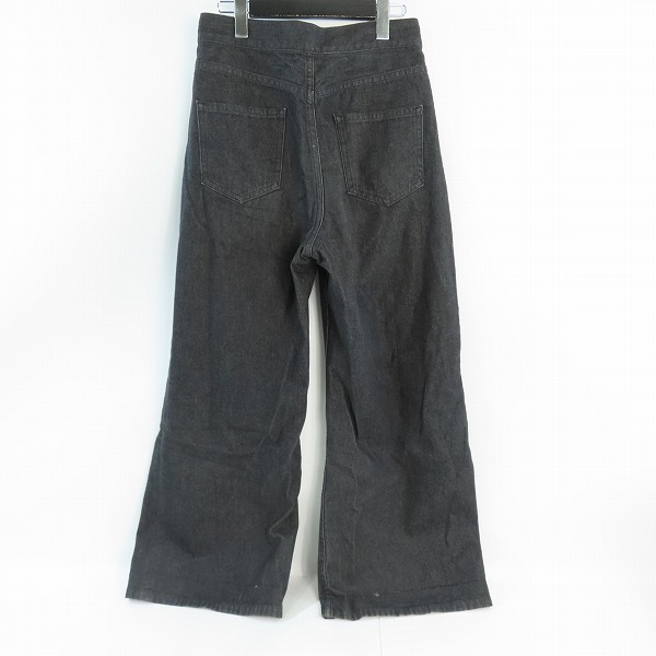 実際に弊社で買取させて頂いたJOHN LAWRENCE SULLIVAN/ジョンローレンスサリバン ワイド デニムパンツ Rigid Denim Wide Pants/JLSW-15/Mの画像 1枚目