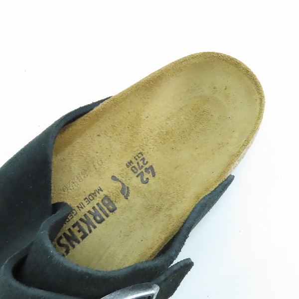 実際に弊社で買取させて頂いたBIRKEN STOCK/ビルケンシュトック  ZURICH/チューリッヒ Narrow スエード サンダル DM45-1025060/27の画像 4枚目