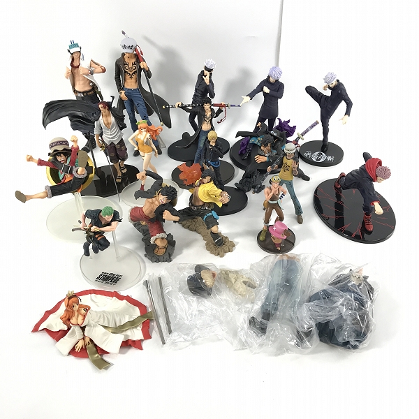 実際に弊社で買取させて頂いた【おまとめ】ONE PIECE/ワンピース 呪術廻戦 モンキー・D・ルフィ/シャンクス/五条悟 等 フィギュア