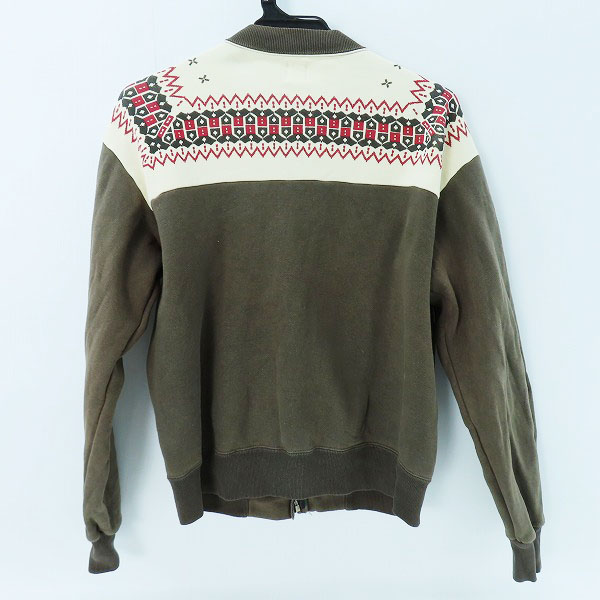 実際に弊社で買取させて頂いたTHE FLAT HEAD/フラットヘッド ジップアップ スウェット ジャケット /Mの画像 1枚目