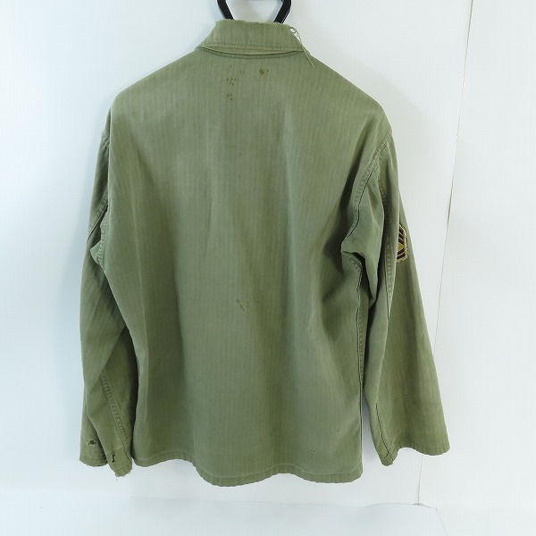 実際に弊社で買取させて頂いたVintage US ARMY/ヴィンテージ アメリカ軍40S 13 STAR/13スター M-47 HTB ジャケットの画像 1枚目