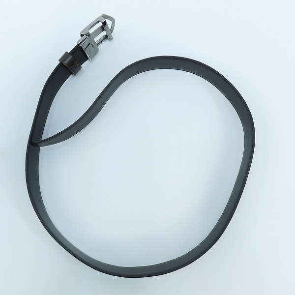 実際に弊社で買取させて頂いたS.T.Dupont/デュポン レザーベルト の画像 7枚目