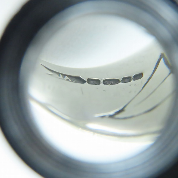 実際に弊社で買取させて頂いたCRAZY PIG/クレイジーピッグ LARGE EVIL SKULL/ラージ エビルスカル リングｗ/K18 ファングゴールド/14.5号の画像 7枚目